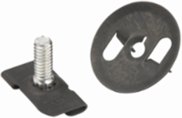 Acoustical Tee Fasteners 1 Inch Height, 40 lbs Load Capacity, 0.63 Inch Stud Length