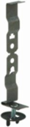 Acoustical Tee and T-Bar Suspension Fastener, Steel, 65 lb Load Capacity, 2 Inch Length
