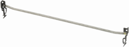 Electrical Box T-Bar Fastener, 12 Inch Box Hinge, 1 in Width, 1 in Height, 2 lb Load Capacity