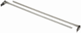 Acoustical Tee T-Bar Fastener, 1 Inch Size, Adjustable Span 20-30 Inch, Wide Bar