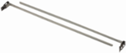 Light Fixture T-Bar Fastener, 1 Inch Size, Adjustable Span 20-30 Inch, Narrow Bar