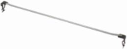 Acoustical Tee T-Bar Fastener 1 Inch, Adjustable Span 20-30 Inch, UL Listed