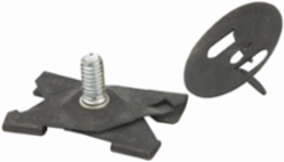 Acoustical Tee T-Bar Scissor Fasteners 1 Inch, 3 Inch Stud Length, 50 lbs Capacity