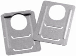Adjustable Box Support Fasteners, 1 Inch x 1 Inch, Metal Stud Size 2.5 Inch to 4 Inch