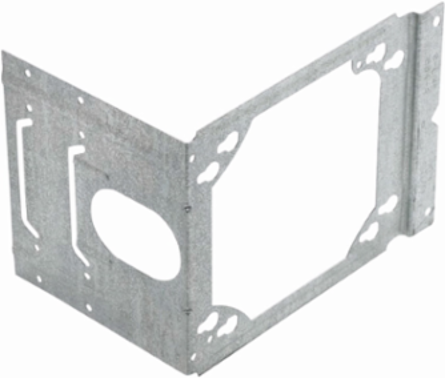 Box Support Fasteners for Wall Studs, 1 Inch, Metal Stud Size: 4 Inch, Pre-Galvanized