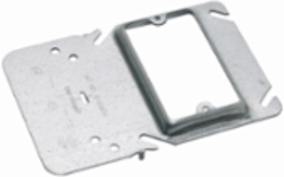 Uni-Mount Box Support Brackets, 1 Inch Height, 1 Inch Width, 0.5 Inch Raise