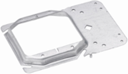 Double Gang Box Support Fasteners, Steel, 1 Inch Height, 5/8 Inch Raise, UL Listed