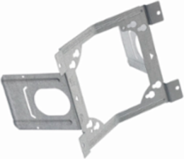 Double Sided Box Support Bracket 1 Inch Width, 1 Inch Height, Stud Size: 3.5 Inch and 2.5 Inch