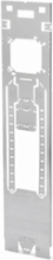 Floor-Mount Box Support Fastener, 1 Inch Height, 1 Inch Width, 24 Inch Floorstand, 1.512 lbs