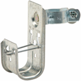 Cable Support Fastener, 1 Inch Rod, 3/4 Inch Hook, 30 lb Load Capacity, Steel