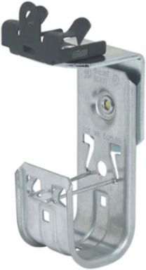 Cable to Beam Fastener, Beam Mount, 1-5/16" Hook, 30 lb Load Capacity, Steel