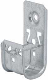 Cable Hook, Wall Mount, 1-5/16 Inch Hook, Load Capacity 30 lbs, Steel