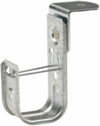 Angle Bracket Cable Fastener, 4 Inch Hook, Load Capacity 30 lbs, Steel