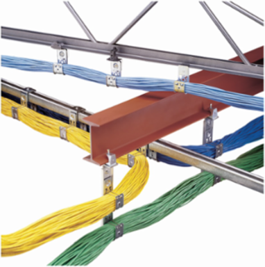 Aluminum Cable Support Fasteners, 30 lb Load Capacity, 2.38 Inch Width, 4 Inch Height