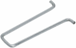 J-Hook Cable Retainer Clips, 1/2 Inch Raise, Pre-Galvanized Steel, 1 Inch Length