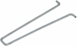 J-Hook Cable Retainer Clips, 3/4 Inch Raise, 4.751 Inch Height