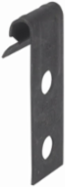 Vertical Flange Hanger, 1 Inch Height, 1 Inch Length, 1 Inch Width, 160 lbs Load Capacity