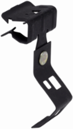 Rod to Beam Hanger, 0.25" Rod Size, 160 lbs Load Capacity, Flange Mount