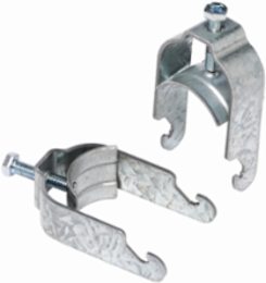 Strut Mounting Bracket, 1 Inch Height, 200 lbs Load Capacity, 2" EMT/Rigid Conduit