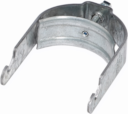 Stainless Steel Strut Mounting Bracket, 3 Inch EMT/Rigid, 350 lbs Load Capacity