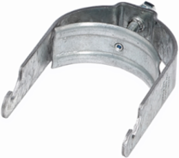 Stainless Steel Strut Mounting Bracket, 4 Inch EMT/Rigid, 350 lbs Load Capacity