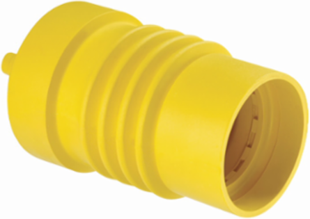 Neoprene Yellow Boot 6.938 Inch Length, 3.375 Inch Height, 3.61 Inch Width