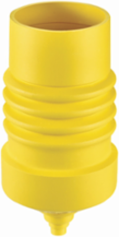 Neoprene Yellow Boot 6.938 Inch Length, 3.375 Inch Height, 3.61 Inch Width