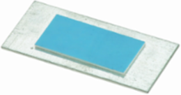 Steel Nail Plate for Metal Studs, 1 Inch, Box Quantity 100, cULus Listed
