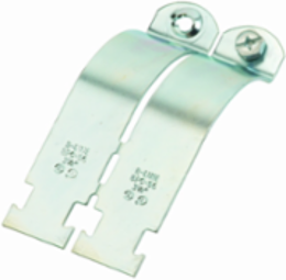 Break-apart Conduit Clamps for 3 Inch Rigid or EMT Conduit, 200 lbs Load Capacity