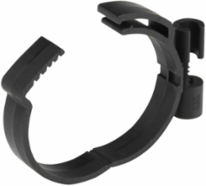 KWIK-CLIP Clamp, 1.625 Inch Length, 1.4375 Inch Height, Plastic, Non-metallic