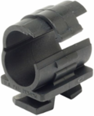 KWIK-CLIP Clamp, 0.9375 Inch Height, 1.25 Inch Length, Plastic, Non-metallic