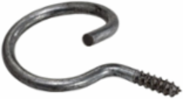 Threaded Bridle Rings, Steel, 1 Inch, 9/16" x 9/16", 50 lb Load Capacity