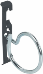 Bridle Ring Rod & Wire Fastener Assembly, Supports #12 Wire, 15 lb Load, 2 Inch Diameter, Steel