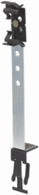 Acoustical Tee Support Fasteners, Adjusts 4.25 to 7.25 Inch, 0.21 lb, 2 Max Runs