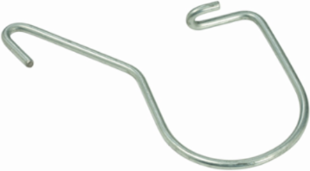 Cable Support Fastener, 1 Inch x 1 Inch x 1 Inch, 75 lbs Load Capacity, Zinc Plated
