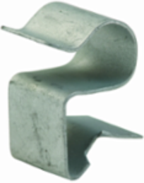 Flexible Conduit Cable Fasteners, 1 Inch Height, 1.25 Inch Max Cable Diameter, Zinc Plated