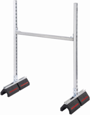 Dura-Blok Rooftop Support 50.75 Inch x 43.5 Inch x 10.56 Inch, 1000 lbs Capacity, Cast Iron