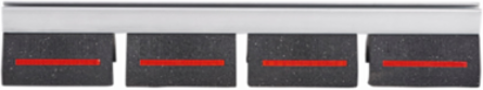 Dura-Blok Rooftop Support, 4-3/16 Inch Height, 6 Inch Length, 41-4/10 Inch Width, 2000 lbs Capacity, Cast Iron