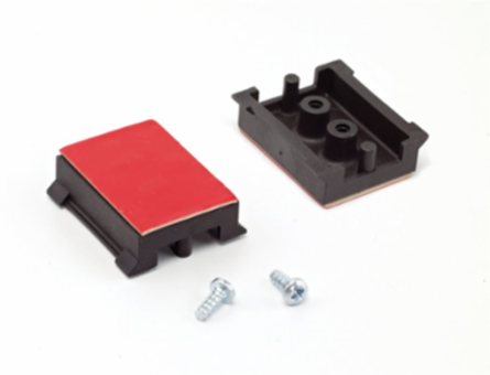 Bolt-on Accessory with 35 mm DIN Rails, Polyamide, 1.5 Inch Height, UL Listed