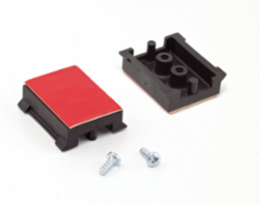 Bolt-on Accessory with 35 mm DIN Rails, Polyamide, 1.5 Inch Height, UL Listed