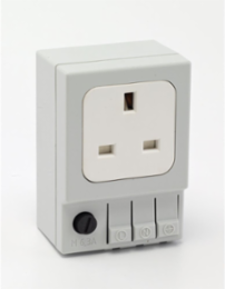 Electrical Accessory Clip for 35 Inch DIN Rail, 1.9x3.6 Inch, UL Listed