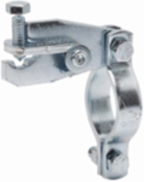 Eaton B-Line series TOLCO sway brace attachment, Electro-galvanized, 2015 lbs, Steel, Fig 4L, 4" pipe size, Longitudinal in-line sway brace attachment