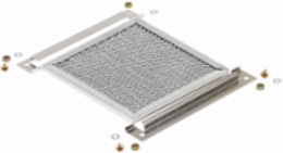 Eaton B-Line series filter and filter adhesive, Aluminum, Used with (LPK66), Filter