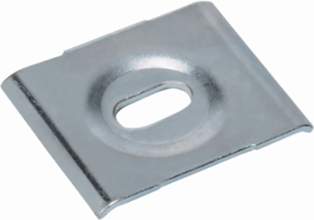 Eaton B-Line series Flextray wire basket tray, Steel, Stainless steel type 316, Hold down plate