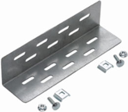 Eaton B-Line series Flextray wire basket tray, Steel, Zinc, Wall mount kit