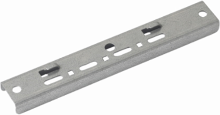 Eaton B-Line series Flextray wire basket tray, Used with (SB301-1/2 X 8) threaded rod protector, Pre-galvanized zinc, Steel, Center trapeze hanger