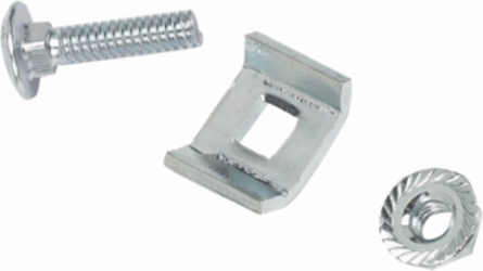 Eaton B-Line series Flextray wire basket tray, Steel, Connecting hardware