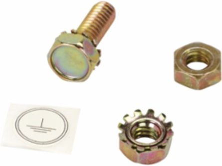 Eaton B-Line series accessories, Kit includes hardware, labels and app. Instructions, Grounding device