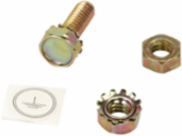 Eaton B-Line series accessories, Kit includes hardware, labels and app. Instructions, Grounding device