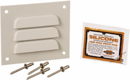 Eaton B-Line series fiberglass accessories, Fiberglass, Louver plate kits, Fiberglass accessories